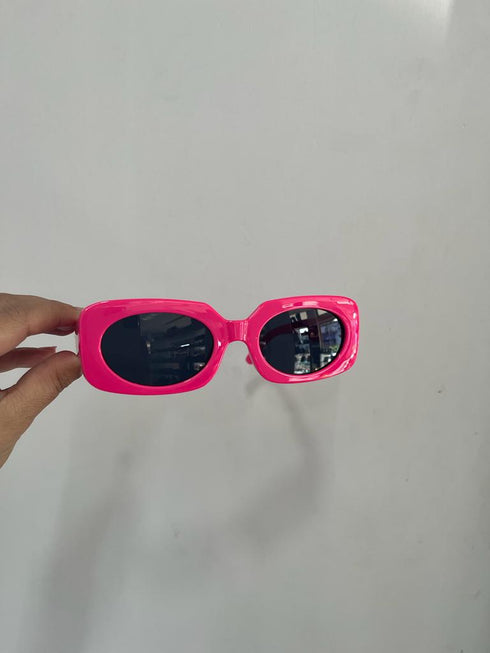 Candy Color Block Retro Glasses